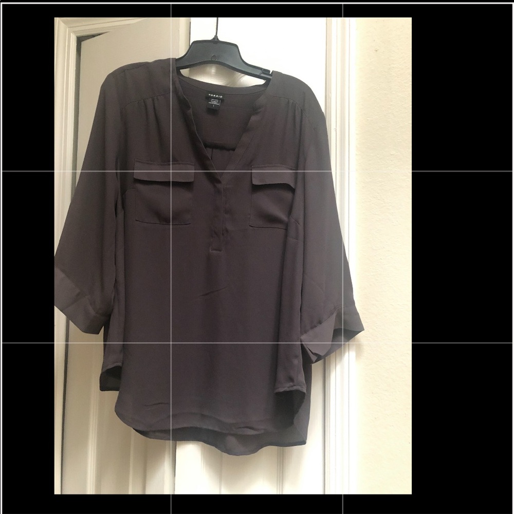 Torrid size 1 gray top